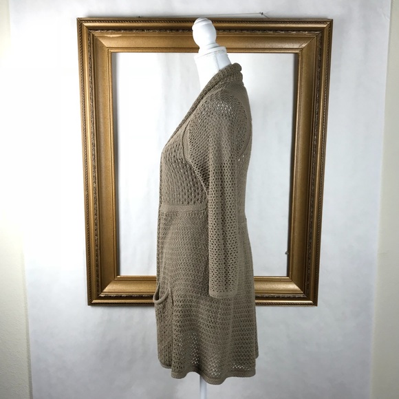 Angel of the North ANTHROPOLOGIE duster cardigan - Picture 4 of 8